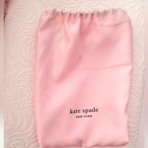 Kate Spade large Drawstring Closure Storage Bag Pink